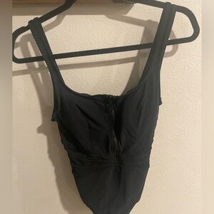 Turkiz Black One Piece Bikini Size 8‎